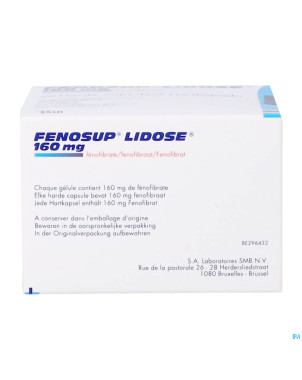 Fenosup lidose 160 mg gel 60 x 160 mg