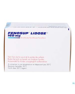Fenosup lidose 160 mg gel 60 x 160 mg