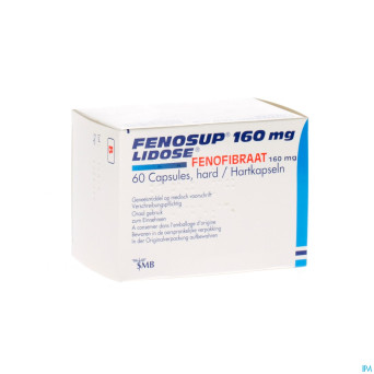 Fenosup lidose 160 mg gel 60 x 160 mg