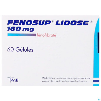 Fenosup lidose 160 mg gel 60 x 160 mg