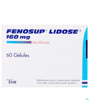 Fenosup lidose 160 mg gel 60 x 160 mg