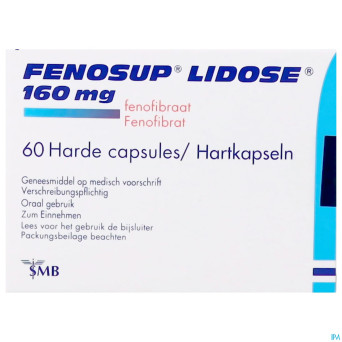 Fenosup lidose 160 mg gel 60 x 160 mg