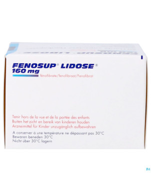 Fenosup lidose 160 mg gel 60 x 160 mg