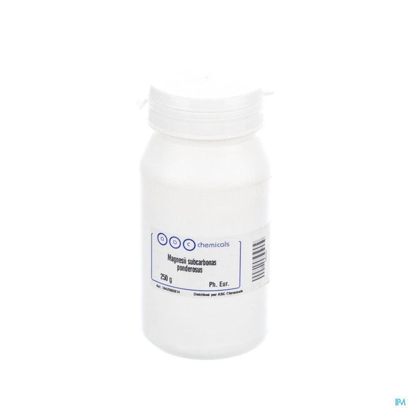 Magnesium carbonate lourd    250g abc