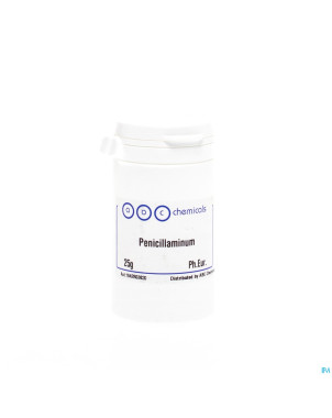 Penicillamine    25g abc