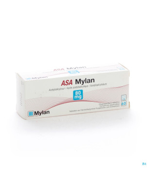 Asa mylan 80 mg tabl  60 x 80 mg