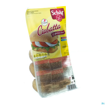 Schar ciabatta sans gluten    200g 6593 revogan