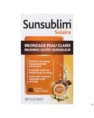 Physcience sunsublim bronz.spec. p claire  caps 28