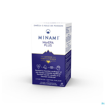 Minami morepa plus dose 2 mois    softgels  60