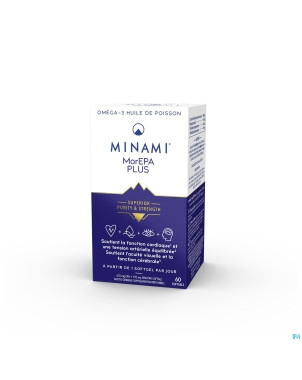Minami morepa plus dose 2 mois    softgels  60