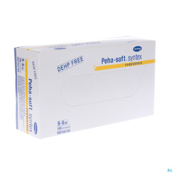 Peha soft gants syntex s/pdr    xs 100 9421641