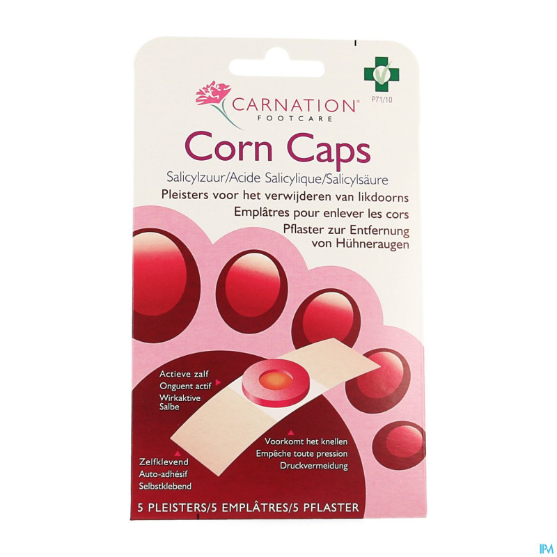 Carnation anticors corn caps 5