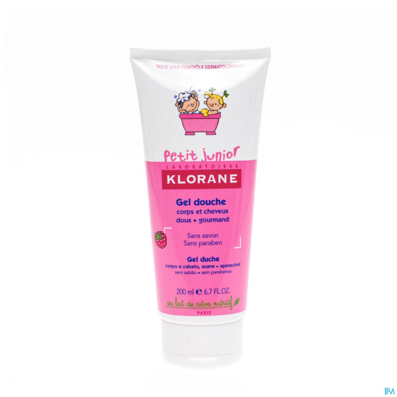 Klorane petit junior gel corps&chev framboise200ml