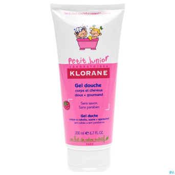 Klorane petit junior gel corps&chev framboise200ml