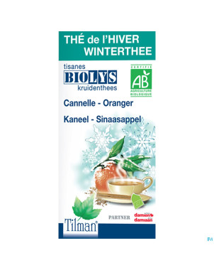 Biolys cannelle-oranger    tea-bags 20