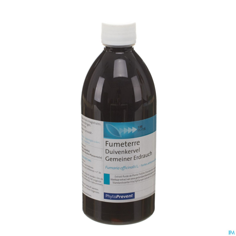 Phytostandard fumeterre    extr fluide 500ml