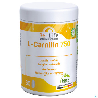 L-carnitine 750 be life  tabl 60