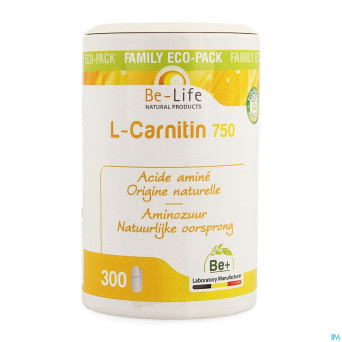 L-carnitine 750 be life  tabl 300