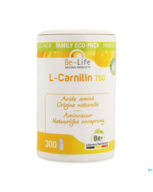 L-carnitine 750 be life  tabl 300