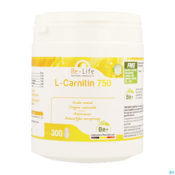 L-carnitine 750 be life  tabl 300