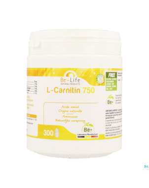 L-carnitine 750 be life  tabl 300