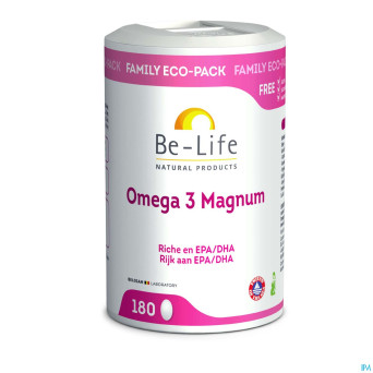 Omega 3 magnum be life  caps 180