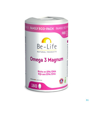 Omega 3 magnum be life  caps 180