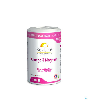 Omega 3 magnum be life  caps 180