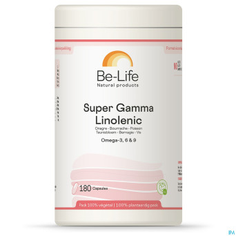 Super gamma linolenic be life caps 180