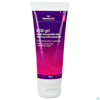 Mannavital msm-gel gel 100g