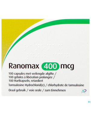 Ranomax apotex 400mcg caps 100 x 400 mcg