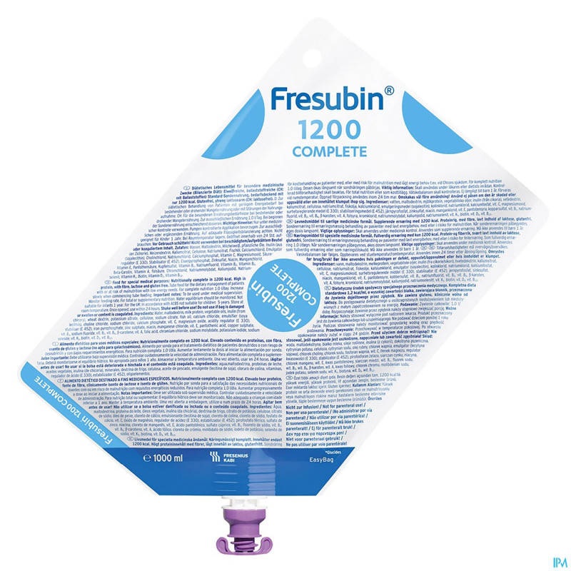 Fresubin 1200 complete nutri sonde 1000ml