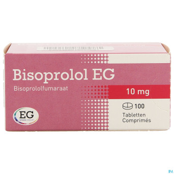 Bisoprolol eg comp 100x10mg