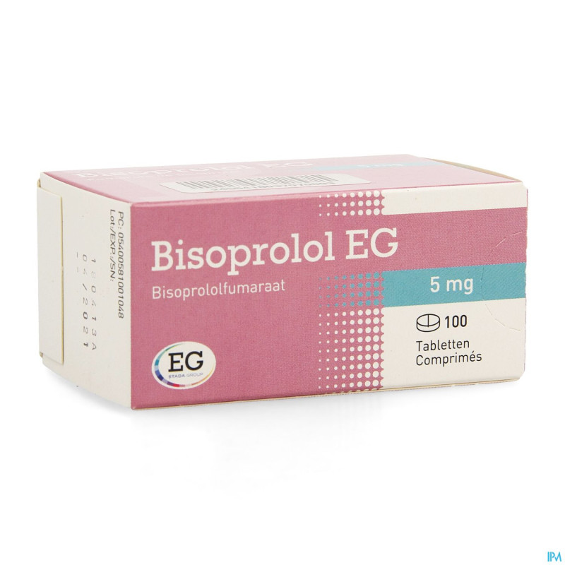 Bisoprolol eg comp 100x5mg