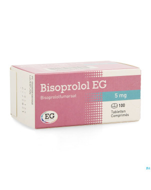 Bisoprolol eg comp 100x5mg