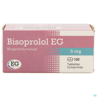 Bisoprolol eg comp 100x5mg