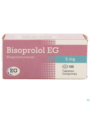 Bisoprolol eg comp 100x5mg