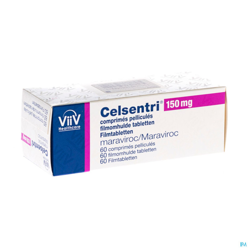 Celsentri comp pell 60 x 150 mg