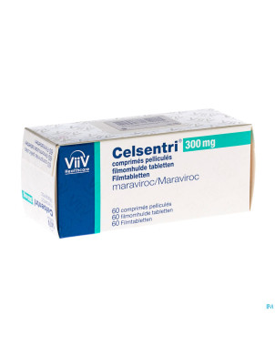 Celsentri comp pell 60 x 300 mg