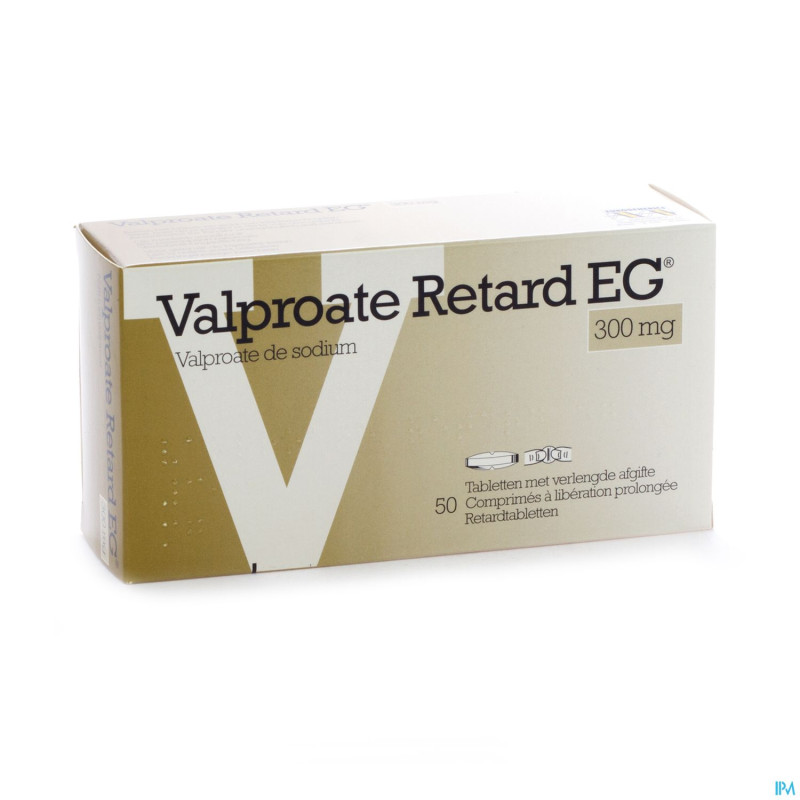 Valproate retard eg 300mg liber prol comp 50