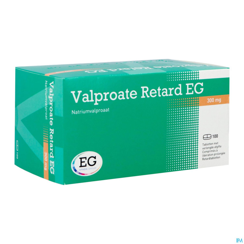 Valproate retard eg 300mg liber prol comp 100