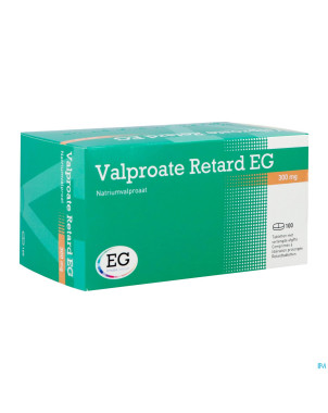 Valproate retard eg 300mg liber prol comp 100