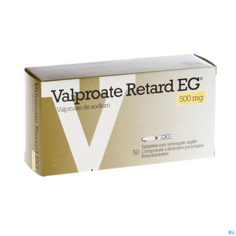 Valproate retard eg 500mg liber prol comp 50