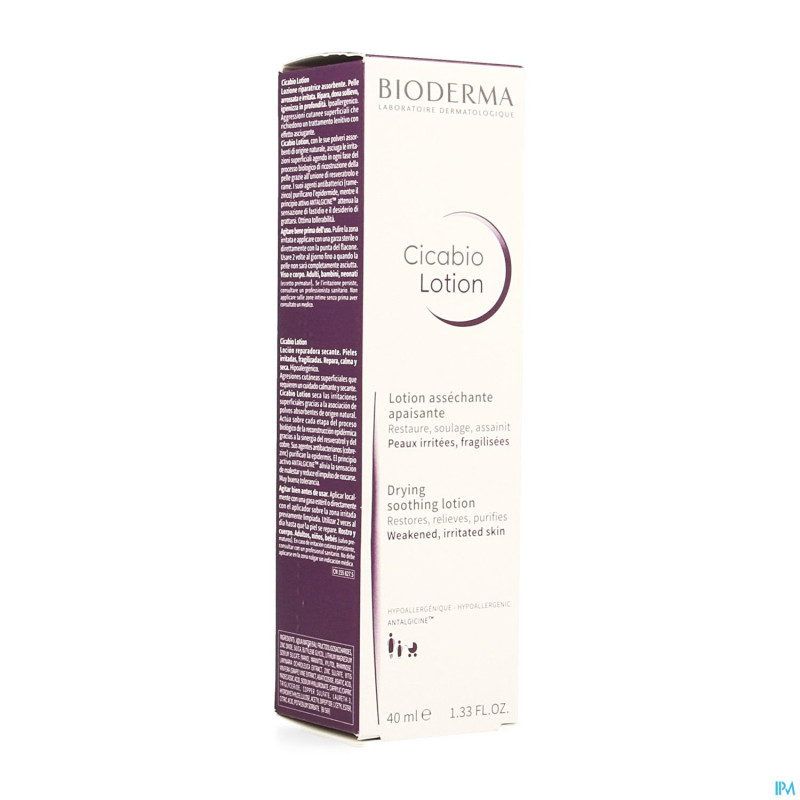 Bioderma cicabio lotion peau lesee    40ml