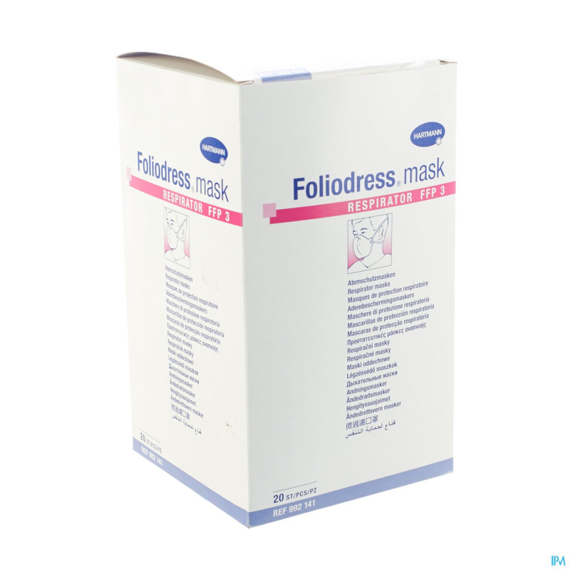 Foliodress mask respiratoire fpp3    20 9921411