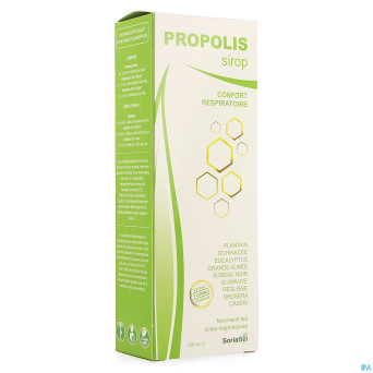 Soria propolis sirop pour la toux 17 herbes  200ml
