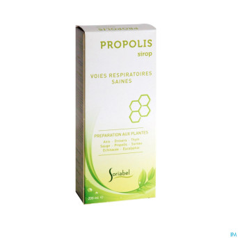 Soria propolis sirop pour la toux 17 herbes  200ml