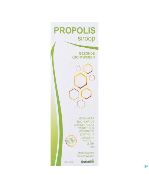 Soria propolis sirop pour la toux 17 herbes  200ml