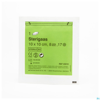 Sterigaas cp ster 8c 10,0x10,0cm 12x1