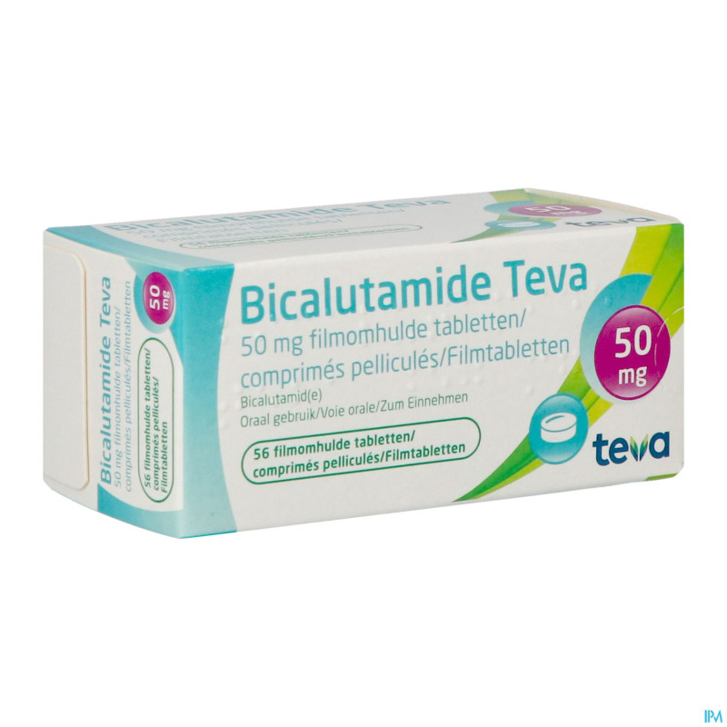 Bicalutamide teva comp pell 56 x 50 mg